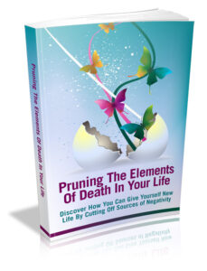 Pruning the Elements of Death in Your Life