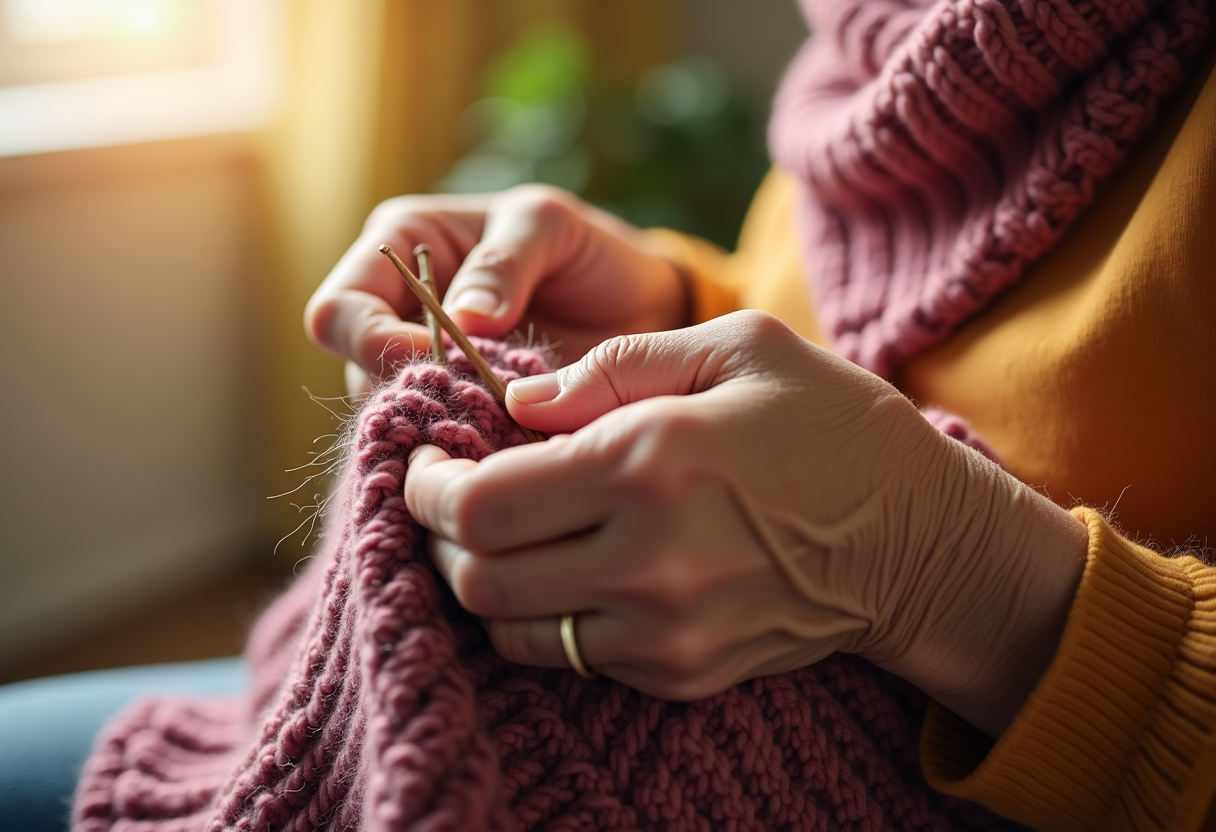 knitting, hobbies